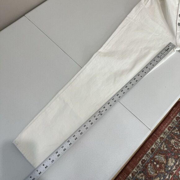 Joe's x Who What Wear Womens Jeans 26 White Danielle High Rise Vintage Straight - Picture 5 of 16